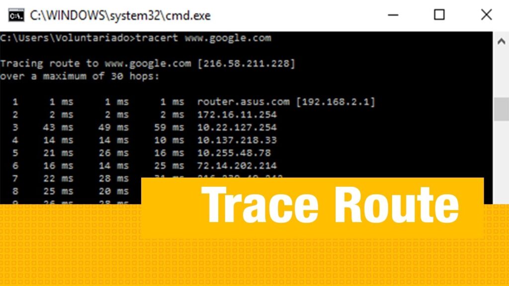 tracert